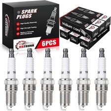 Iridium Spark Plugs 6 Pack Compatible with Chevy Silverado Express Impala, Ford