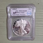 U.S. Mint 1999-P American Eagle 1 oz Silver Proof ICG PR70 DCAM Cert 4899241405