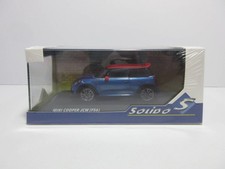 1/43 Solido Mini Cooper JCW John Works F56 Island Blue Metallic Minicar