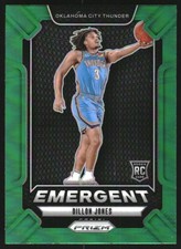2024-25 Panini Prizm Emergent Prizms Green #11 Dillon Jones - BSK