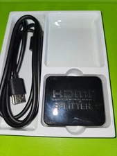 4K HDMI Switch 2 Port Splitter Cable Switcher HUB Adapter for HDTV PS4 Xbox PC