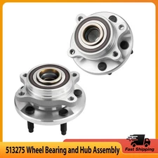Pair Front/Rear Wheel Bearing Hub Assembly for 14-18 Police Sedan 10-18 Taurus