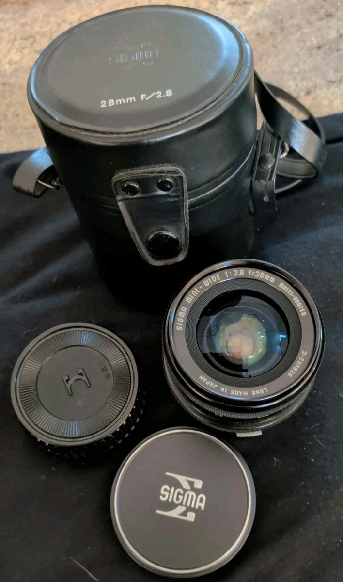 Sigma f/2.8 Camera Lenses 28mm Focal for sale | eBay