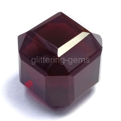 59.55 Ct Cube Cut Natural Blood Red Ruby  IGL Certified Loose Gemstone 5JOR