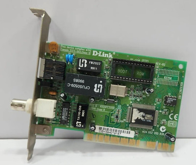 D-Link 10 Mbps Combo Ethernet LAN Desktop PCI Adapter DE-528