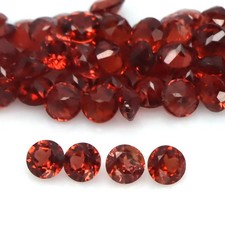 7.37 CT. Gemstone Unheated 69Pcs Red Garnet Africa Round