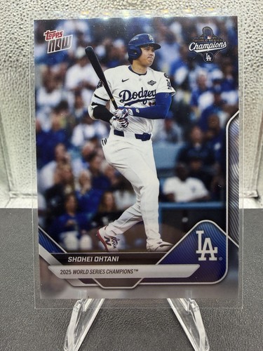 2025 Topps Now World Series #WS-1 Shohei Ohtani Dodgers