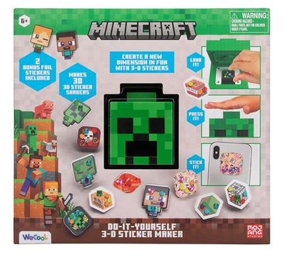 Minecraft 3D Sticker Maker