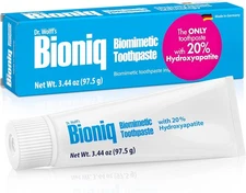 Bioniq Classic Fluoride Free Toothpaste with 20% 3.44 Ounce (Pack of 1) 