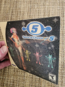 Space Channel 5 Sega Dreamcast w/Lenticular Cover Orig Owner Excellent Condition