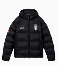 Jacket Uomo EA7 Emporio Armani Italia Team Giacca Piumino 7M001849 UC001 Nero