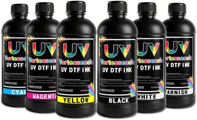 UV DTF Ink for XP600, TX800, i1600, i3200, L805, 1390, DX5, DX6, DX7 & DX10