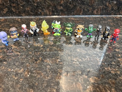 Marvel Mini Figures Lot Of 12 With  The Rare Caption Marvel Twilight Sparkle  