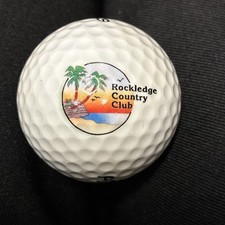 Rockledge Country Club Golf Club Logo Golf Ball Florida