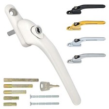 Espag Window Handle Universal Inline Key Locking for UPVC Double Glazing Versa