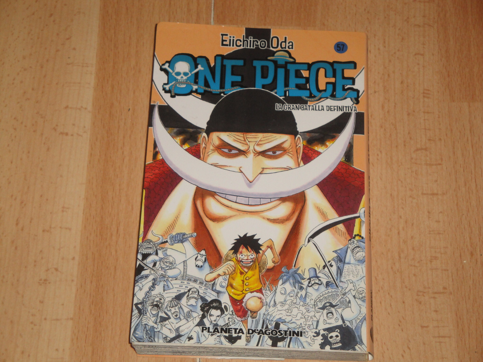 ONE PIECE NUMERO 57 DE EIICHIRO ODA COMIC MANGA DEL AÑO 2011 EN BUEN ESTADO