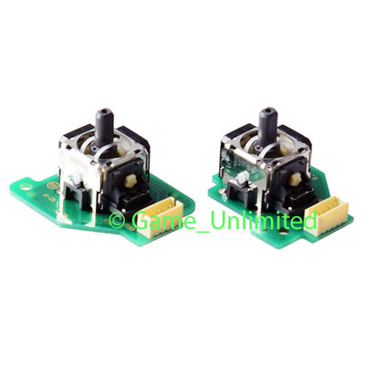 Left & Right Joystick Analog for Nintendo Wii U GamePad Controller PCB Set