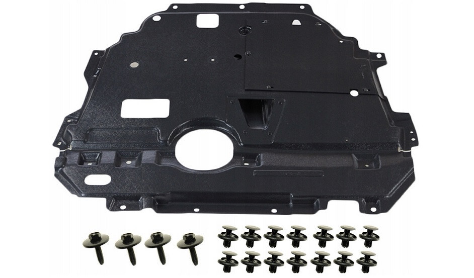 Cache sous moteur résistant aux chocs pour Toyota Auris E18 et Avensis plastique renforcé