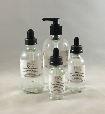 Pure Vitamin C Hyaluronic Acid Anti-Aging Serum,Skin & Face wrinkles, dark spots