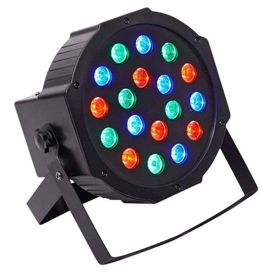 (10) Rockville RockPAR50 LED RGB Compact Par Can DJ/Club DMX Wash Lights - Image 4 of 4