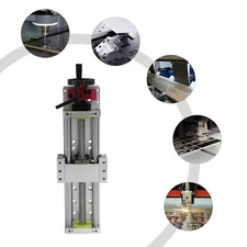 Linear Stage Actuator Manual Sliding Table Ballscrew Rail Slide 200mm