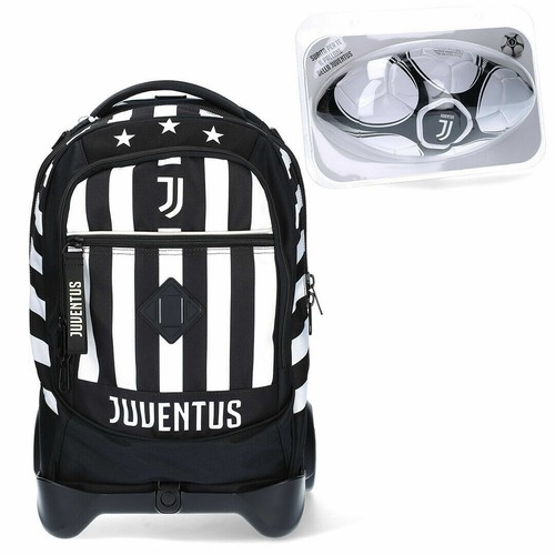 ZAINO TROLLEY FC JUVENTUS SCUOLA SEVEN ORIGINALE CALCIO JUVE + PALLONE  OMAGGIO | eBay
