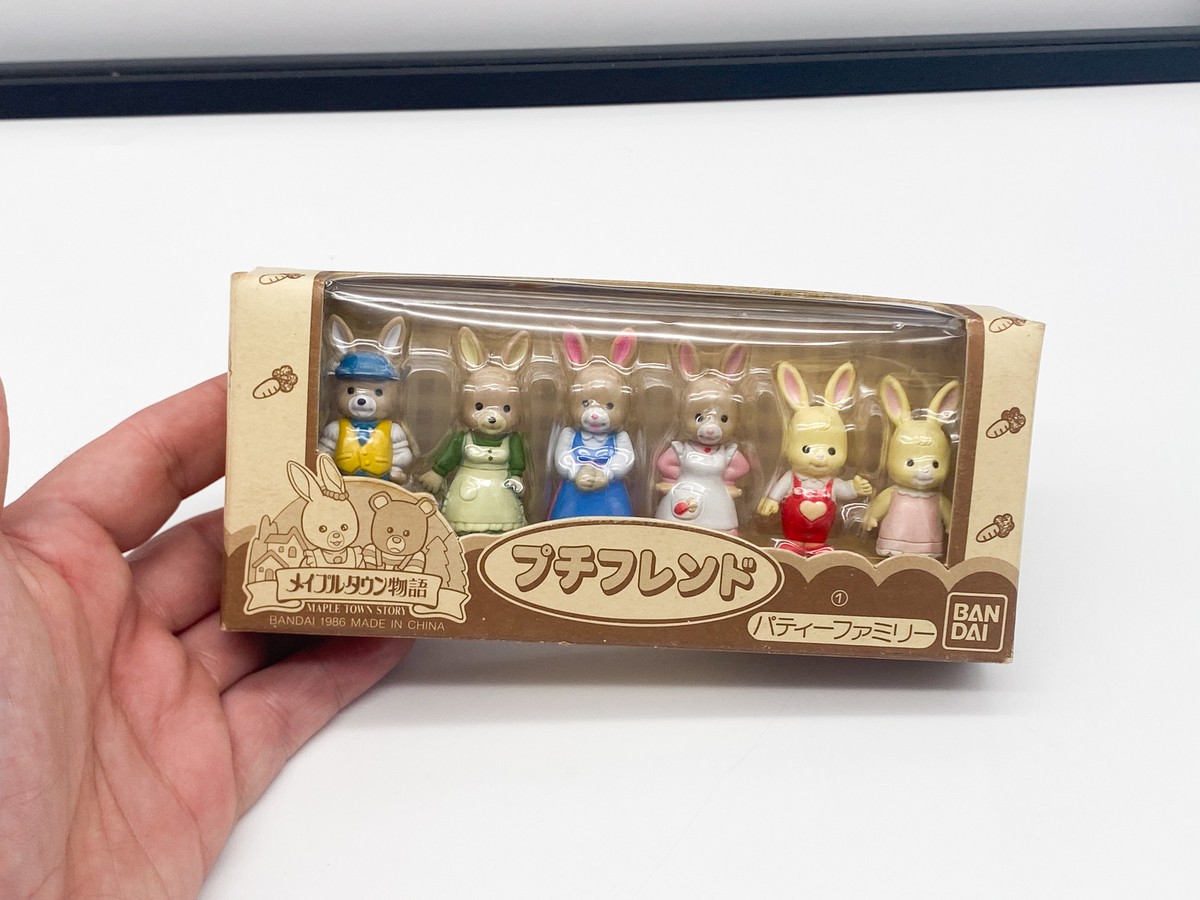 Figurines Maple Town Story 1986 Bandai Toei – Lot vintage - Collection