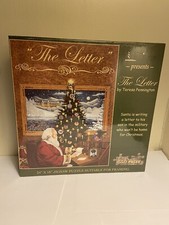 NIB Heritage Santa Christmas puzzle 550 piece The Letter framing holiday gift