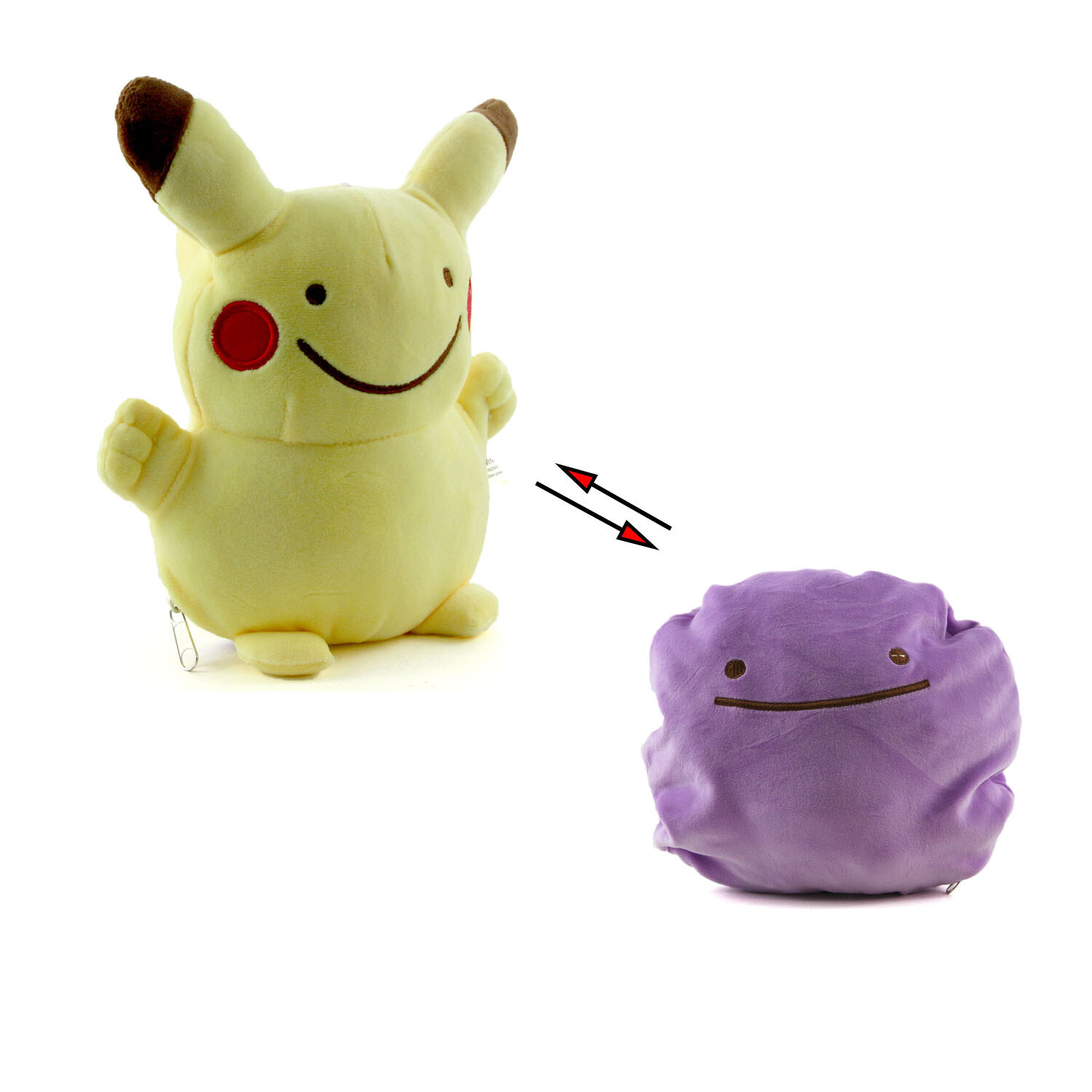 pokemon ditto reversible plush