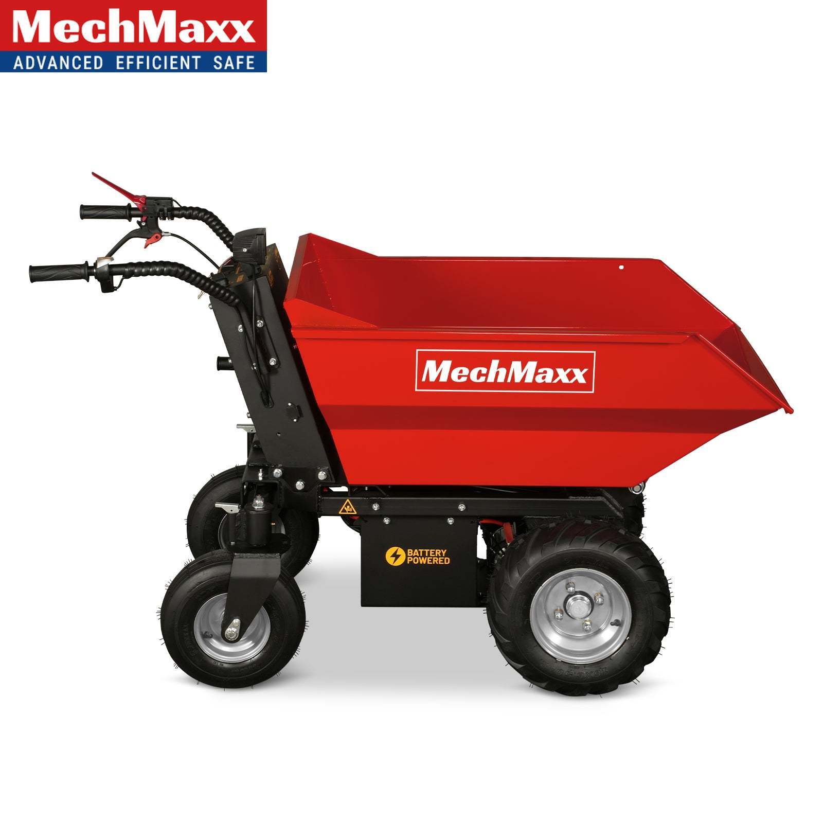 MechMaxx 1100Lb Loading Wheelbarrow 1000W DC Motor Electric Dumper Dump Cart,E50