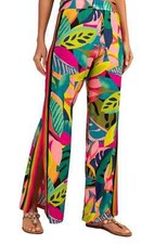 NWT 162 Trina Turk Rainforest Swim Cover Up Beach Pants Size L Large