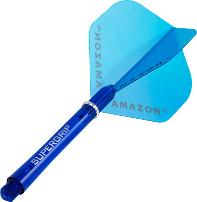 Harrows Supergrip Ignite Aqua Short Dart Shaft / Stem