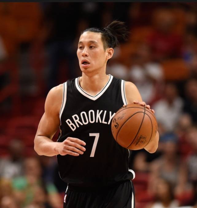 ADIDAS Jeremy Lin Brooklyn Nets #7 NBA Tank Jersey SEWN Mens