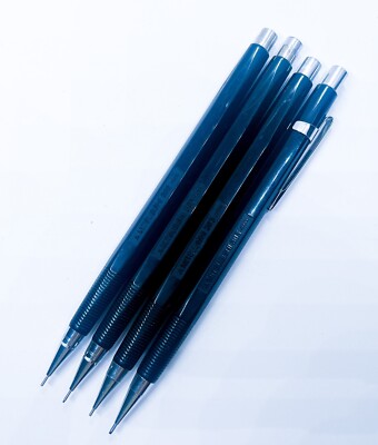4pcs Mitsubishi 303 Mechanical Pencil Two Versions Drafting Full Functional
