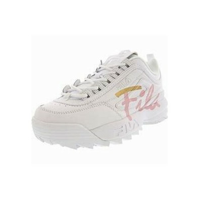 fila disruptor pink metallic