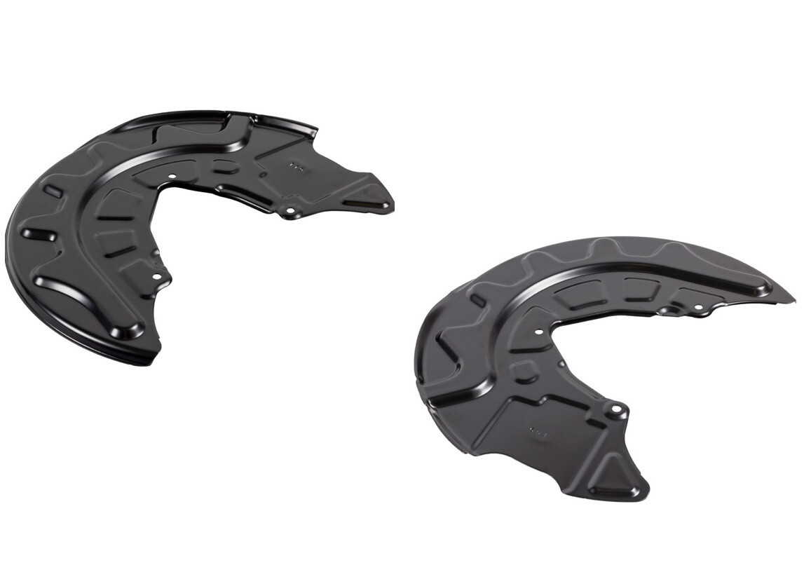 FOR SKODA OCTAVIA SUPERB 2.0 TSI RS FRONT BRAKE DISCS SPLASH GUARD COVERS 340MM