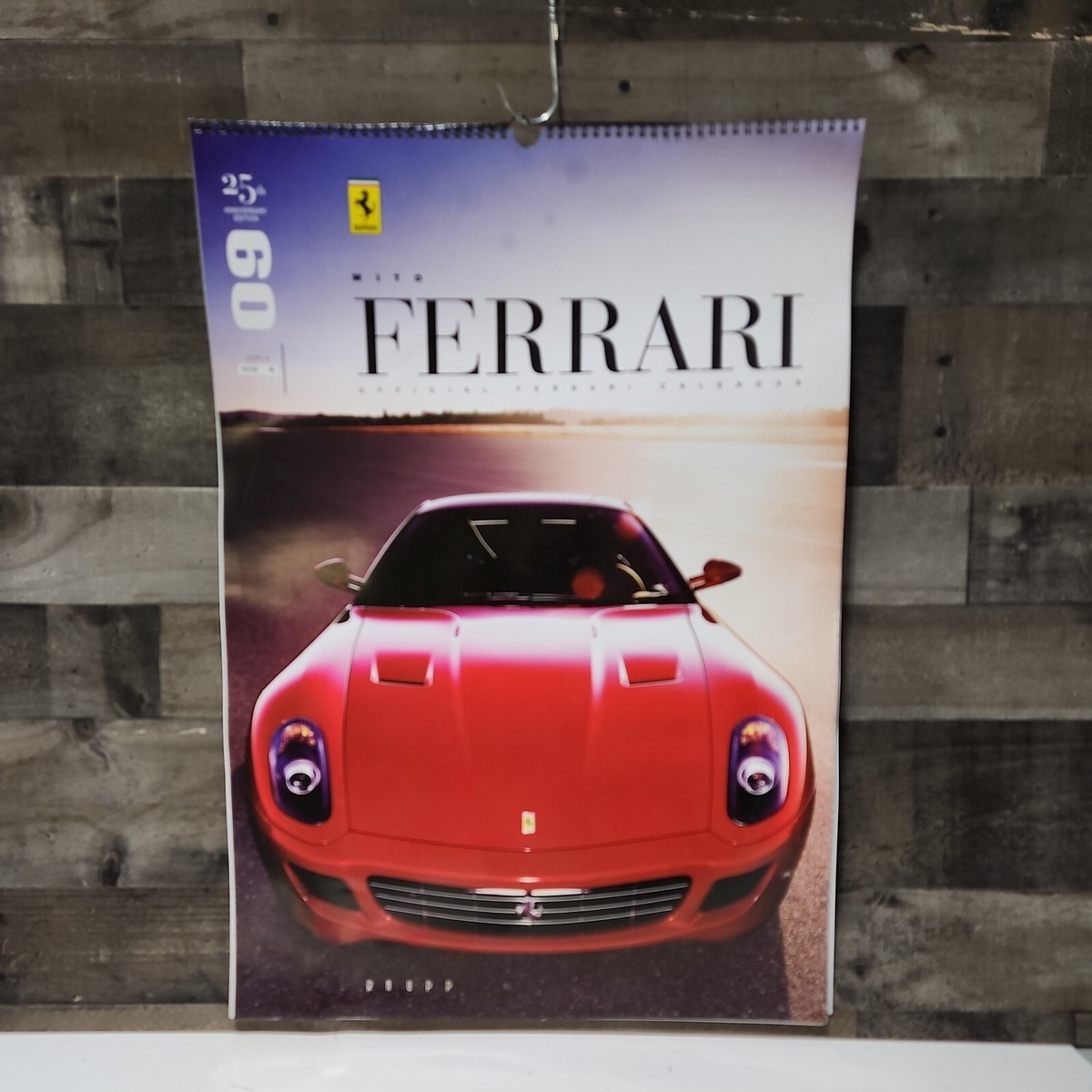 Ferrari 25th Anniversary Calendar 2009 Official Limited Edition 27
