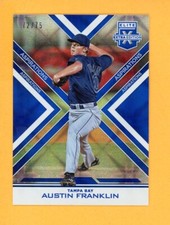 AUSTIN FRANKLIN 2016 Elite Extra Edition Aspirations Blue Rookie RC SER #d /75