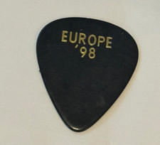 ERIC CLAPTON GUITAR PICK 1998 EUROPE WORLD TOUR '98 ERICS PLECTRUM E.C. WAS HERE