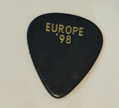 エリック・クラプトン '98 Tour ギターピック ERIC CLAPTON GUITAR PICK 1998 EUROPE WORLD TOUR '98 ERICS PLECTRUM