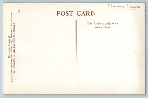 Sierra Leone Postcard Hauling The Net Lumley Beach c1930's Vintage RPPC Photo - Picture 2 of 2