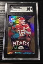 2021 Certified Stars Mirror Bronze Patrick Mahomes II Chiefs SGC 10