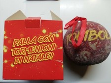 PALLA CON TORMENTONI DI NATALE CONAD BRANDANI TOMBOLA PALLINA DECORATIVA