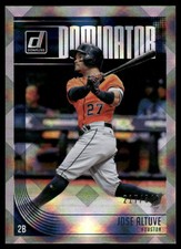 2018 Donruss #D2 Jose Altuve Dominators Silver