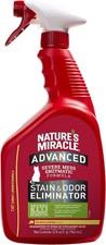 Nature  s Miracle Advanced Stain  Odor Eliminator, 32 Ounces, Sunny Lemon Scent