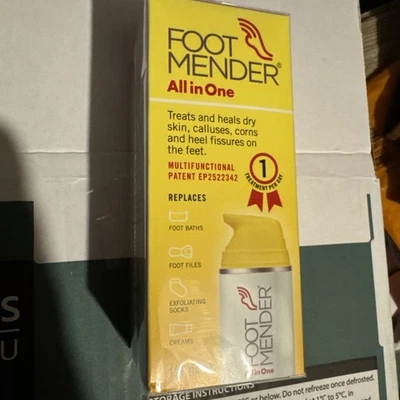 Footmender All in One | Treats Feet, Hard Skin Calluses, Corns & Cracked Heels
