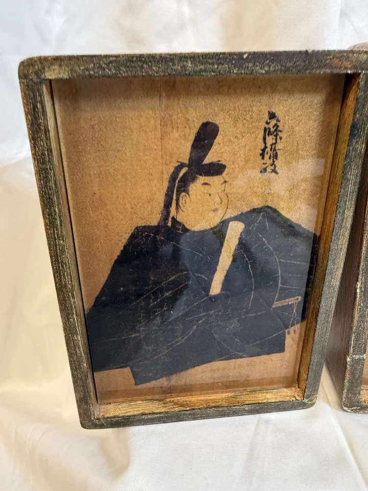 Arte de pared samurai pintado al revés Foto 4 de 4