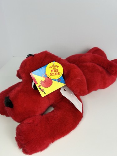 Vintage Clifford der große rote Hund großer Plüsch Scholastic Side Kicks 1997 - schön!