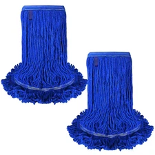 5 In. Loop End Commercial String Mop Blended Mop Head Replacement Refill 32 Oz.