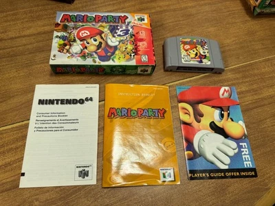 Mario Party (Nintendo 64) N64 MP MP64 video game CIB complete very nice shape - Image 1 of 4